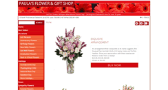 Desktop Screenshot of paulasflowersga.com